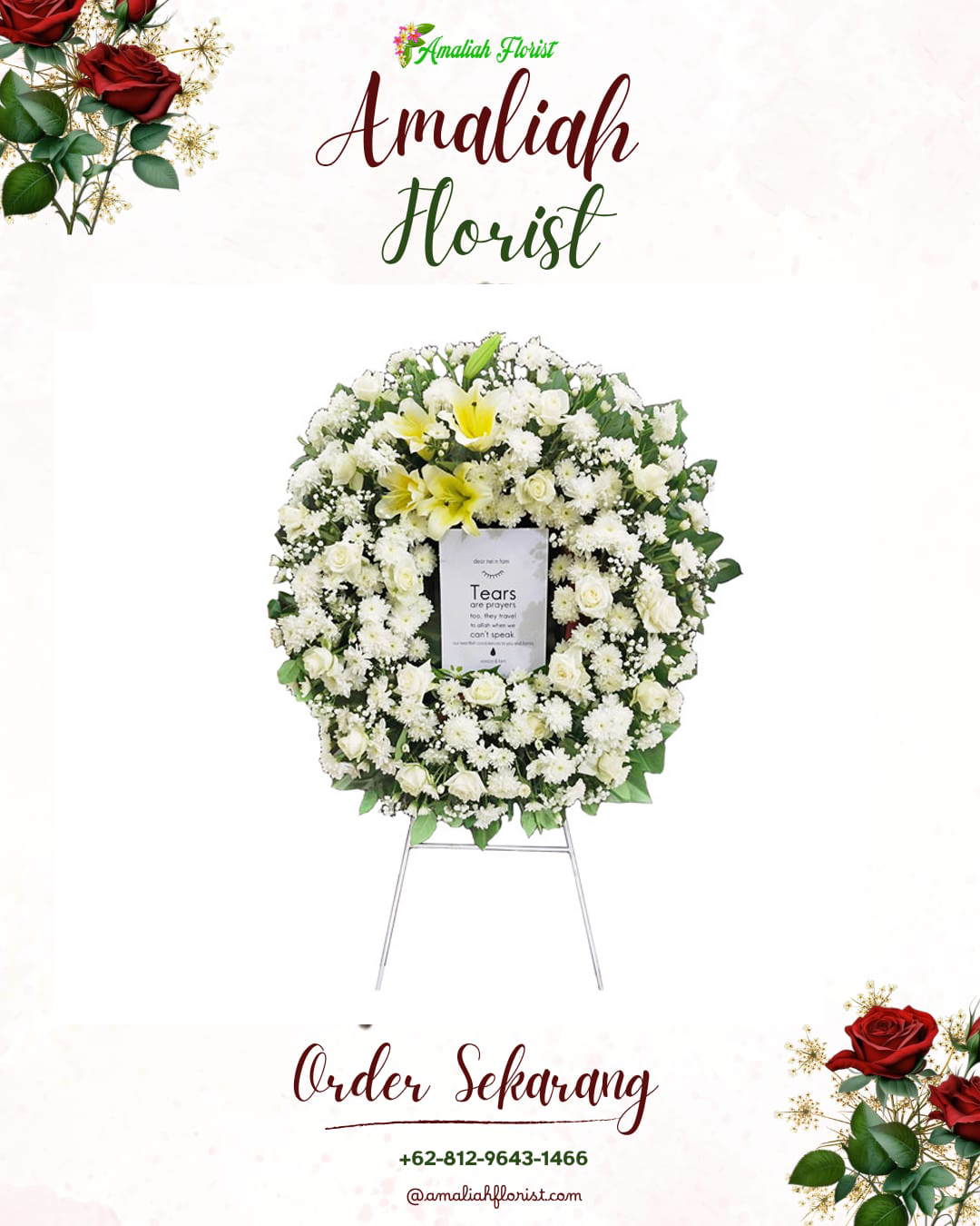 Krans Bunga Duka Rogojampi